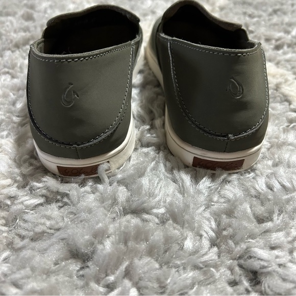 Olukai Pehuea Palm Sneakers in Dusty Olive / Palm Dusty Olive / Palm sz 7 - Picture 4 of 9